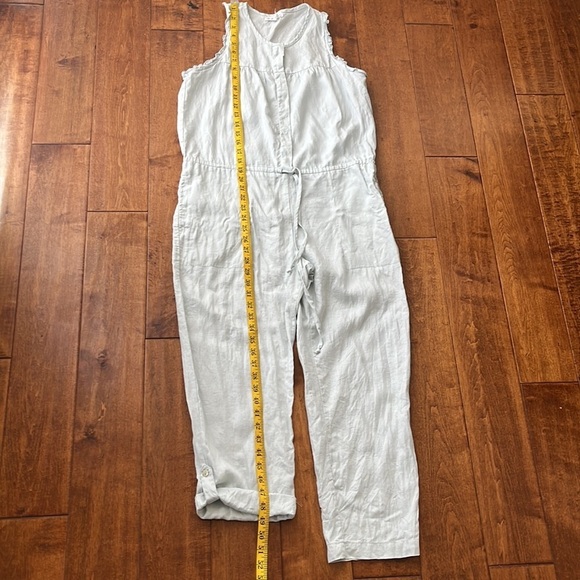 Young Fabulous Broke On The Road Maddox Linen Jumpsuit Size XS - Picture 5 of 13